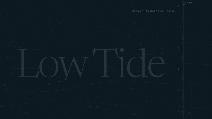 Low Tide: a video made with the motion-film Claude skill